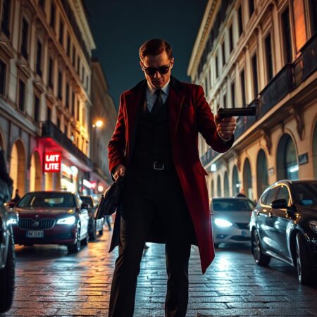 Il titolo potrebbe essere: **"Gustav, il Super Agente Segreto: La Missione a Milano"